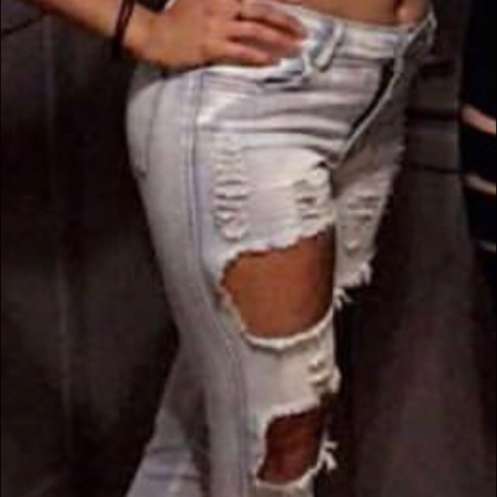 Ripped jeans